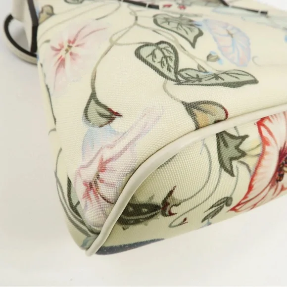 Gucci Cream Floral 2 way Satchel - Picture 5 of 10